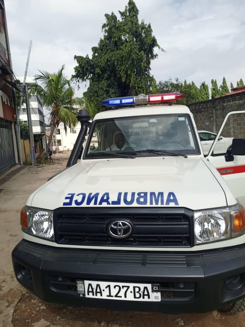 Suor Bernadette_ambulanza_1_ottobre_2025_ritiro_concessionaria_sago_costa_avorio